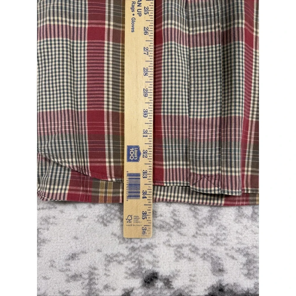 Polo Ralph Lauren‎ Shirt Mens Size Extra Large Double Chest Pocket Preppy Y2K